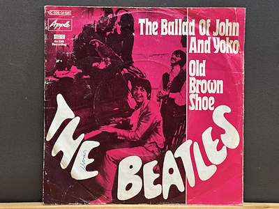 The Beatles - The Ballad Of John And Yoko / Old Brown Shoe - 1969
