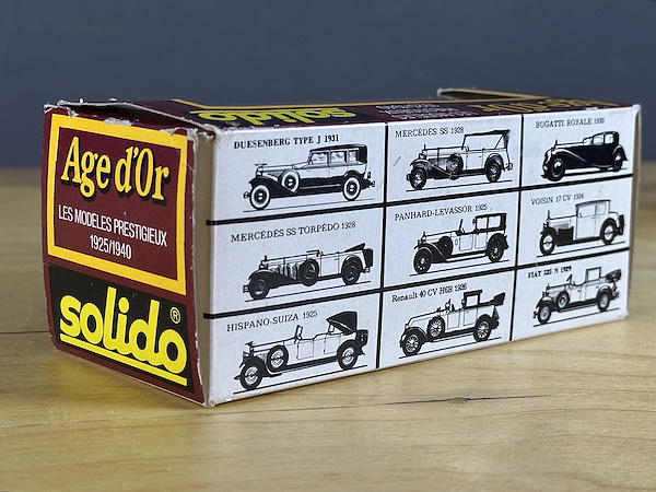 Solido Age d'or Serisi Fransa Üretimi - Renault 40CV 1926