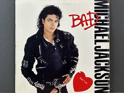Michael Jackson - Bad - 1987 Güney Afrika - LP-Dunundunyasi.com