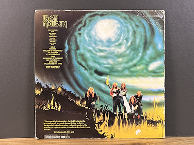 Iron Maiden - The Number of the Beast - 1982 Fransa - LP