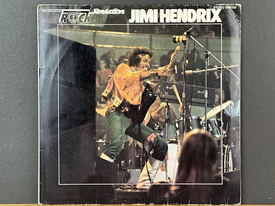 Jimi Hendrix - Rock Sensation - 1968 Almanya - LP-Dunundunyasi.com