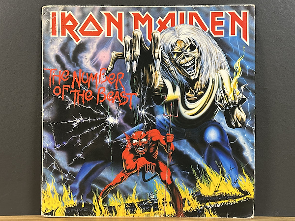 Iron Maiden - The Number of the Beast - 1982 Fransa - LP