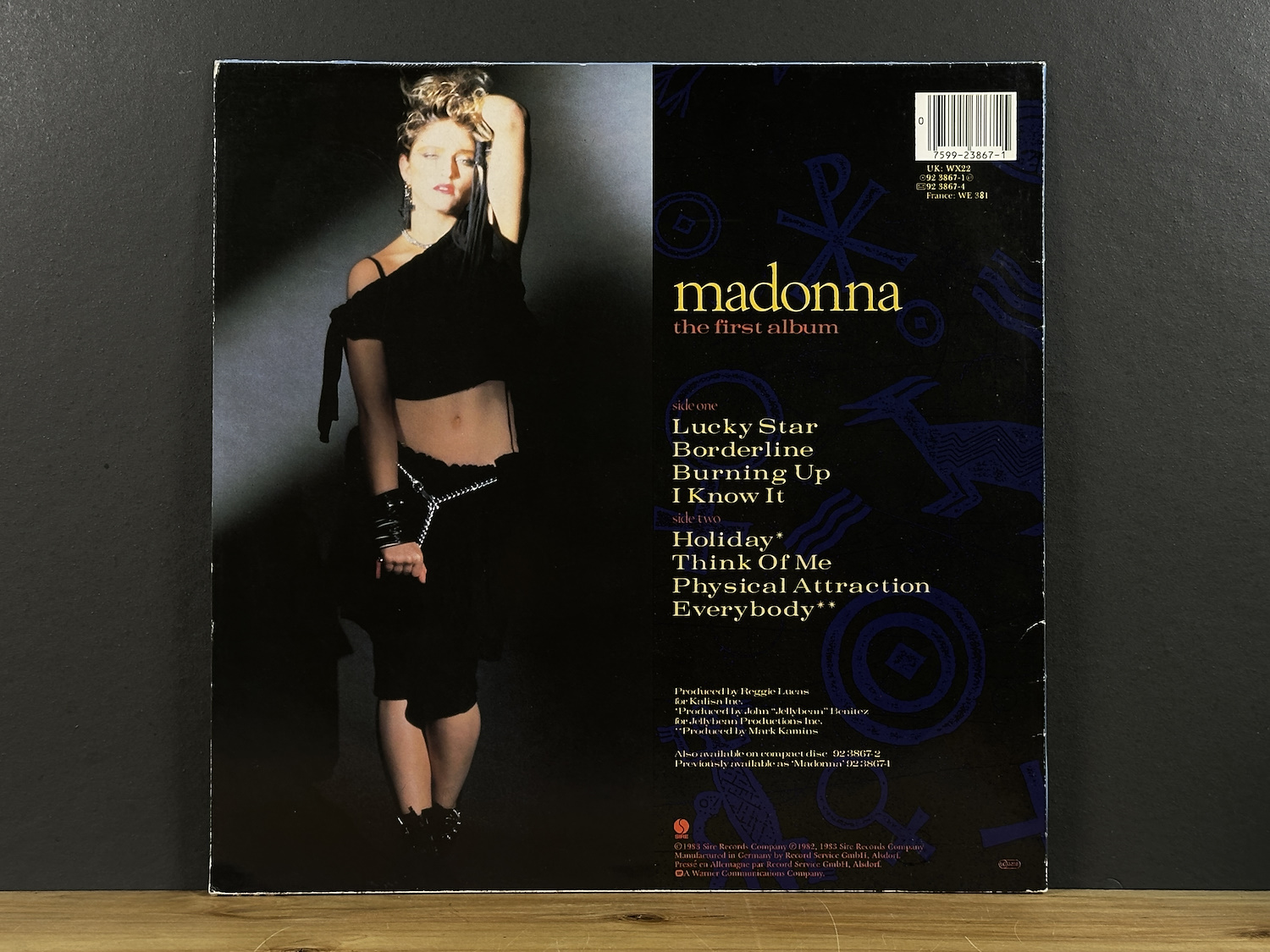 Madonna - The First Album - 1983 Almanya - LP-Dunundunyasi.com