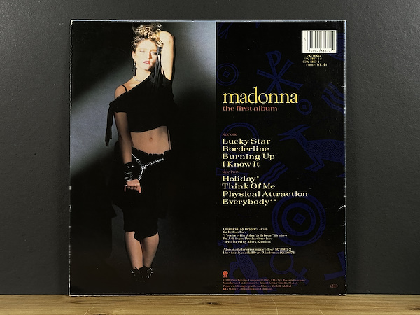 Madonna - The First Album - 1983 Almanya - LP-Dunundunyasi.com