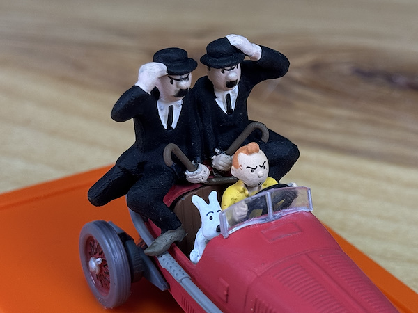 Hergé / Moulinsart Lisanslı Editions Atlas En Voiture Tintin