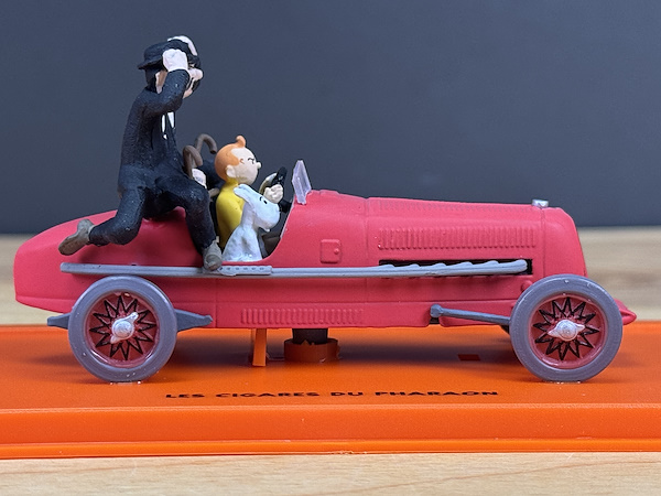 Hergé / Moulinsart Lisanslı Editions Atlas En Voiture Tintin