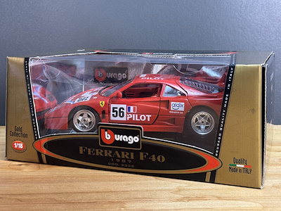 2台まとめBurago Ferrari F40&ブラーゴ ジャロモデナスピリット