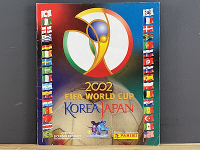 2002FIFA World Cup Korea/Japan 限定版コレクション Panini 2002 FIFA World Cup Korea Japan Resmi Sticker Albümü