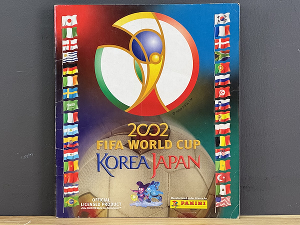 Panini 2002 FIFA World Cup Korea Japan Resmi Sticker Albümü