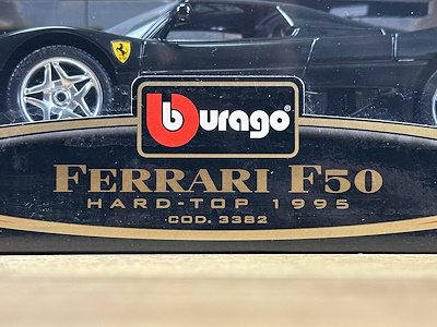 Ferrari F50 Hard-Top - Bburago Gold Collection İtalyan Üretim - 1