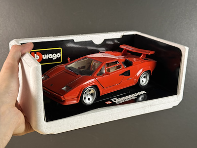 Lamborghini Countach (1988) Cod. 3047 - Bburago İtalyan Üretim - 1