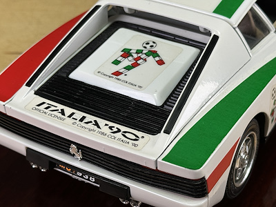 İtalyan Üretim Bburago - Italia '90 Dünya Kupası Resmi Lisanslı