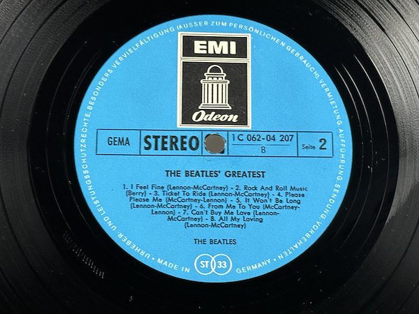 The Beatles - The Beatles' Greatest (I Want To Hold Your Hand