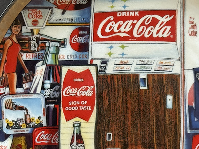 Orijinal Coca-Cola Lisanslı Japon Üretim - The Eras of 1940-1950