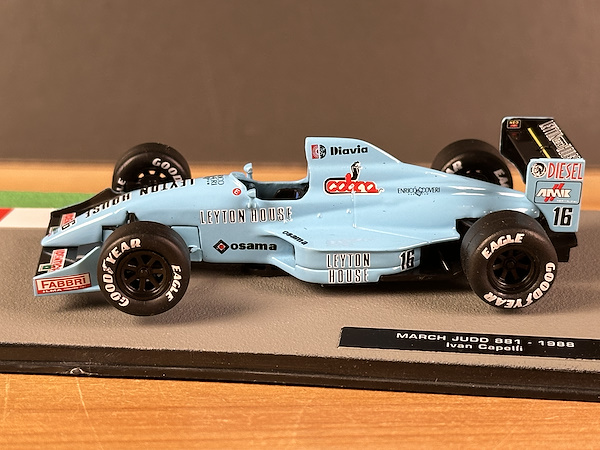 March Judd 881 - Ivan Capelli 1988 - Formula 1 Lisanslı - 1/43