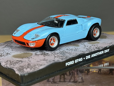 Ford GT40 - James Bond: Die Another Day - GE Fabbri - 1/43 Ölçek
