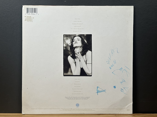 Madonna - Like A Prayer - 1989 Almanya - LP-Dunundunyasi.com - Pop
