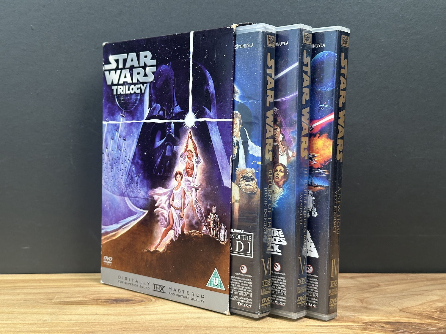 洋書 Star Wars Trilogy & From a Certain Star Wars Trilogy Limited Edition - Orijinal Üçleme THX Dijital