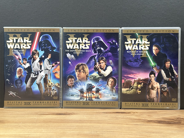 洋書 Star Wars Trilogy & From a Certain Star Wars Trilogy Limited Edition - Orijinal Üçleme THX Dijital