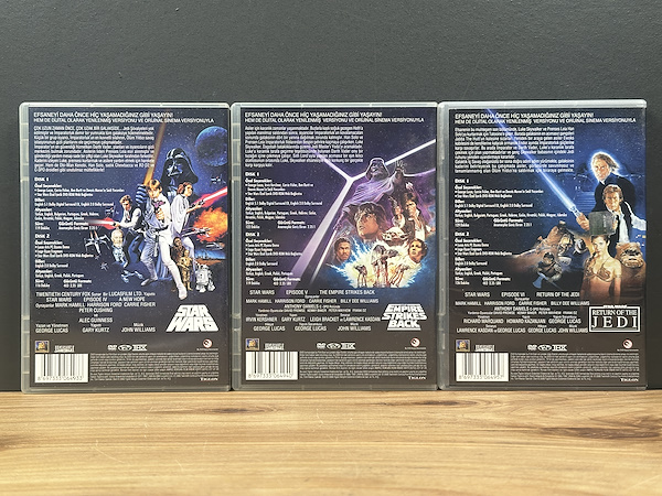 Star Wars Trilogy Limited Edition - Orijinal Üçleme THX Dijital