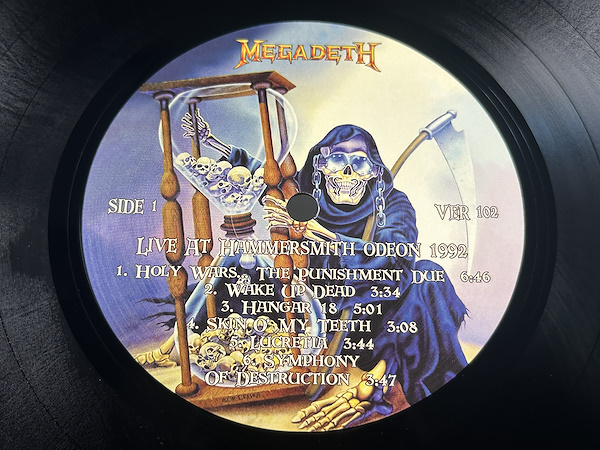 Megadeth CDセット【バラ売り可能】 Megadeth - Live at Hammersmith Odeon 1992 (Holy Wars, Hangar 18