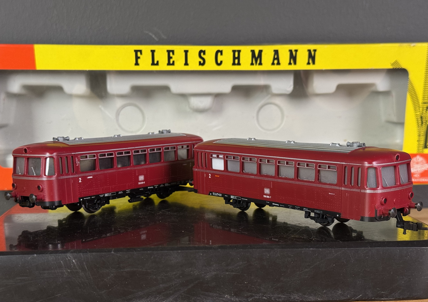 Alman Üretim Fleischmann - DB 798 Uerdinger Railbus - HO 1:87