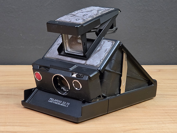 SX-70 Land Camera Model 3 - Polaroid Amerikan Üretim