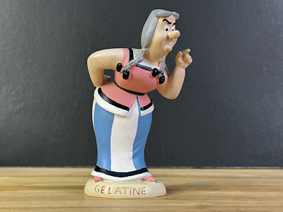 コレクションシリーズ、アグリアス、アエドン、ロドリゲッティー Gelatine - Asterix Serisi - Plastoy Collectoys Les Éditions Albert