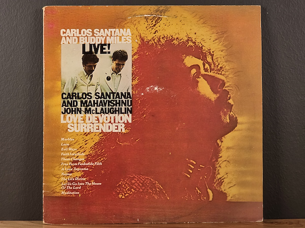 Carlos Santana - Live! / Love Devotion Surrender - 1976 Hollanda