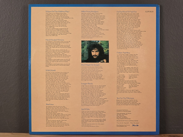 Cat Stevens - Tea for the Tillerman - 1970 İngiltere - LP