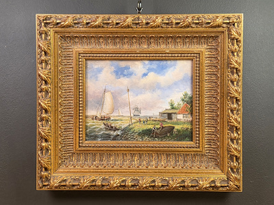 J. Bauer imzalı tablo — Yağlı Boya, 43×38 cm, 10.500 TL müzayede satışı