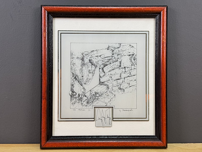 Gerard Swaenepoel imzalı tablo — Gravür, 25×27 cm, 1.600 TL müzayede satışı