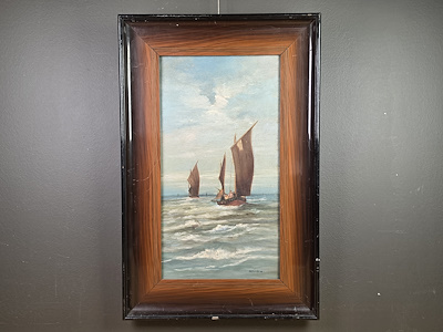 H. Korden imzalı tablo — Yağlı Boya, 42×65 cm, 7.250 TL müzayede satışı