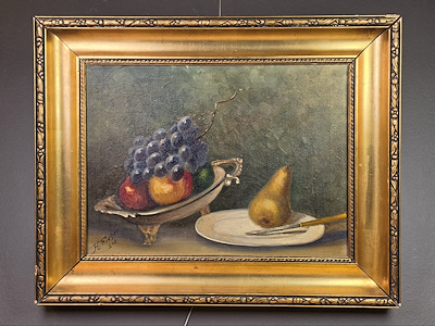 H. Fischer imzalı tablo — Yağlı Boya, 53×43 cm, 5.500 TL müzayede satışı