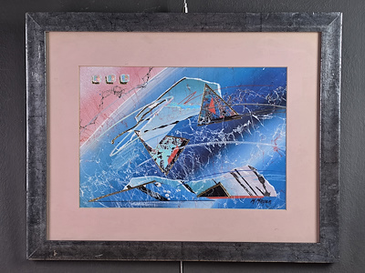 M. Mayer imzalı tablo — Baskı, 38×48 cm, 1.000 TL müzayede satışı