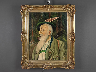 T. Küntges imzalı tablo — Yağlı Boya, 32×38 cm, 4.500 TL müzayede satışı