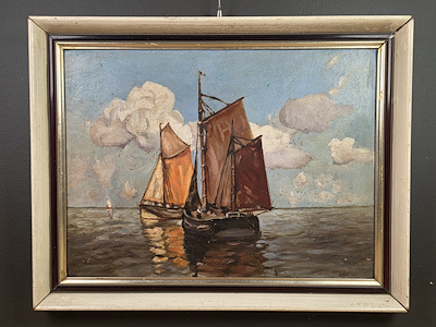 Ad. Jandt imzalı tablo — Yağlı Boya, 57×45 cm, 4.500 TL müzayede satışı
