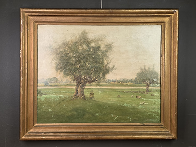 Paula Demmler imzalı tablo — Yağlı Boya, 60×50 cm, 7.250 TL müzayede satışı