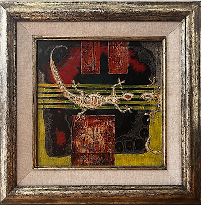 Uğur Çalışkan imzalı tablo — Yağlı Boya, 20×25 cm, 3.000 TL müzayede satışı