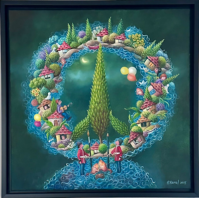 Hale Nurol imzalı tablo — Yağlı Boya, 60×60 cm, 28.000 TL müzayede satışı