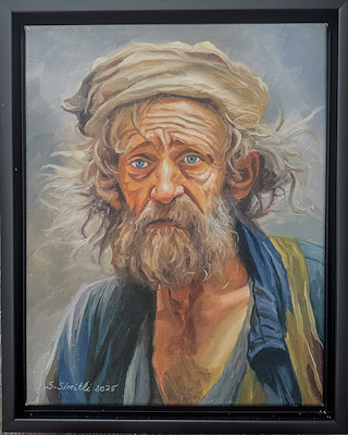 Savaş Simitli imzalı tablo — Yağlı Boya, 46×38 cm, 20.000 TL müzayede satışı
