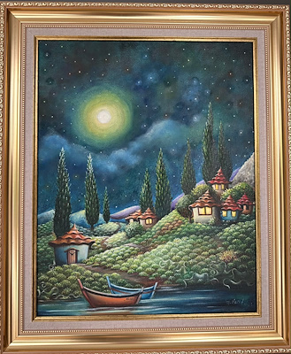 Hale Nurol imzalı tablo — Yağlı Boya, 50×40 cm, 45.000 TL müzayede satışı