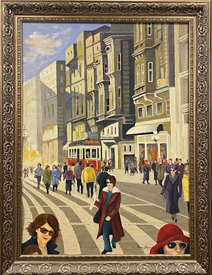 Sema Peyman imzalı tablo — Yağlı Boya, 70×50 cm, 24.500 TL müzayede satışı