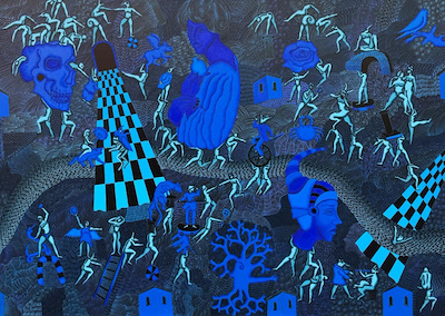 Necmi Gürseler imzalı tablo — Yağlı Boya, 120×170 cm, 170.000 TL müzayede satışı