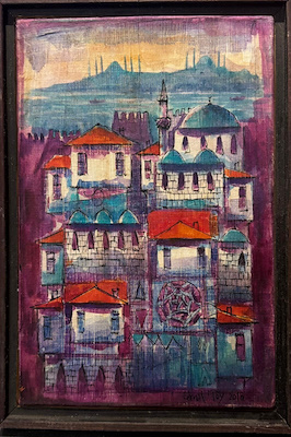Cemal Toy imzalı tablo — Yağlı Boya, 29×19 cm, 12.500 TL müzayede satışı