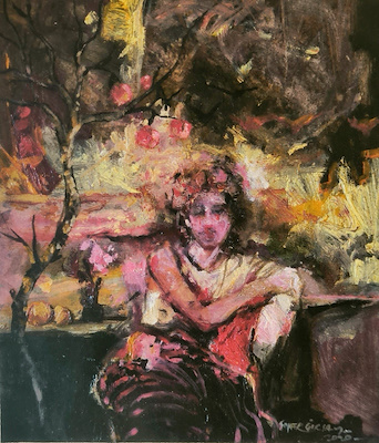 Soner Göksay imzalı tablo — Yağlı Boya, 20×18 cm, 37.500 TL müzayede satışı