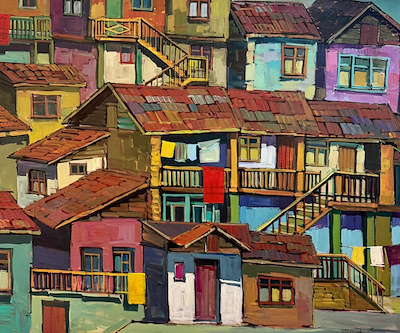 Ziyad Sultanov imzalı tablo — Yağlı Boya, 100×120 cm, 65.000 TL müzayede satışı