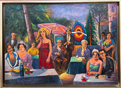 Halis Karakurt imzalı tablo — Yağlı Boya, 50×70 cm, 37.500 TL müzayede satışı