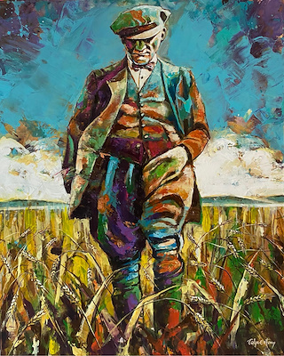 Tolga Ertem imzalı tablo — Akrilik Boya, 100×80 cm, 9.750 TL müzayede satışı