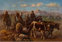 Hayri Çizel imzalı tablo — Yağlı Boya, 1891×1950 cm, 335.000 TL müzayede satışı